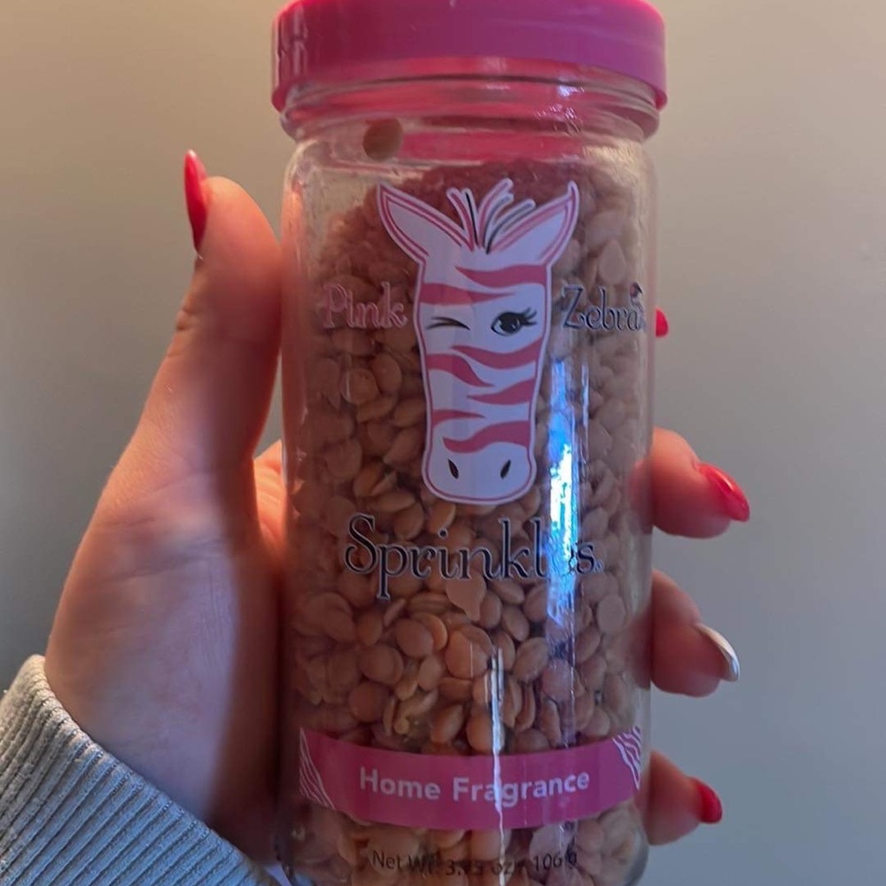Pink zebra sprinkles